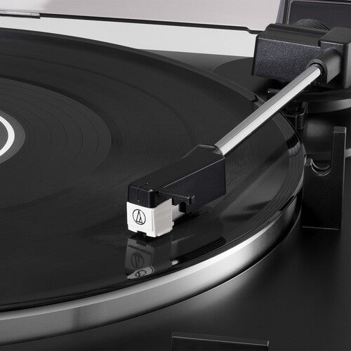 Audio Technica AT-LP60X-GM Turntable - Fully Automatic - Belt-Drive (Gun Metal/Black)