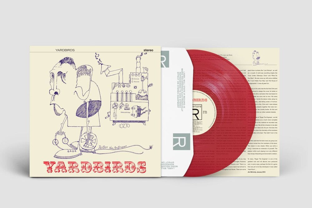 Yardbirds - Roger The Engineer: Stereo Mix (Clear Vinyl) (Red) (Uk)