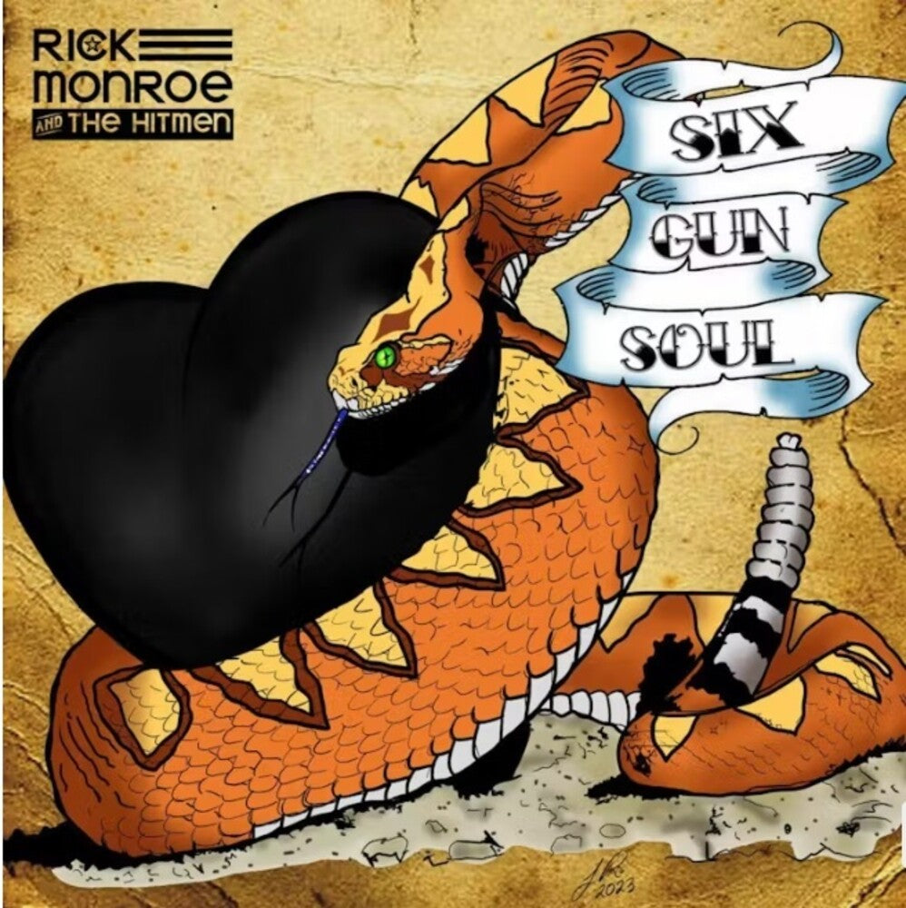 Rick Monroe & The Hitmen - Six Gun Soul (LP)