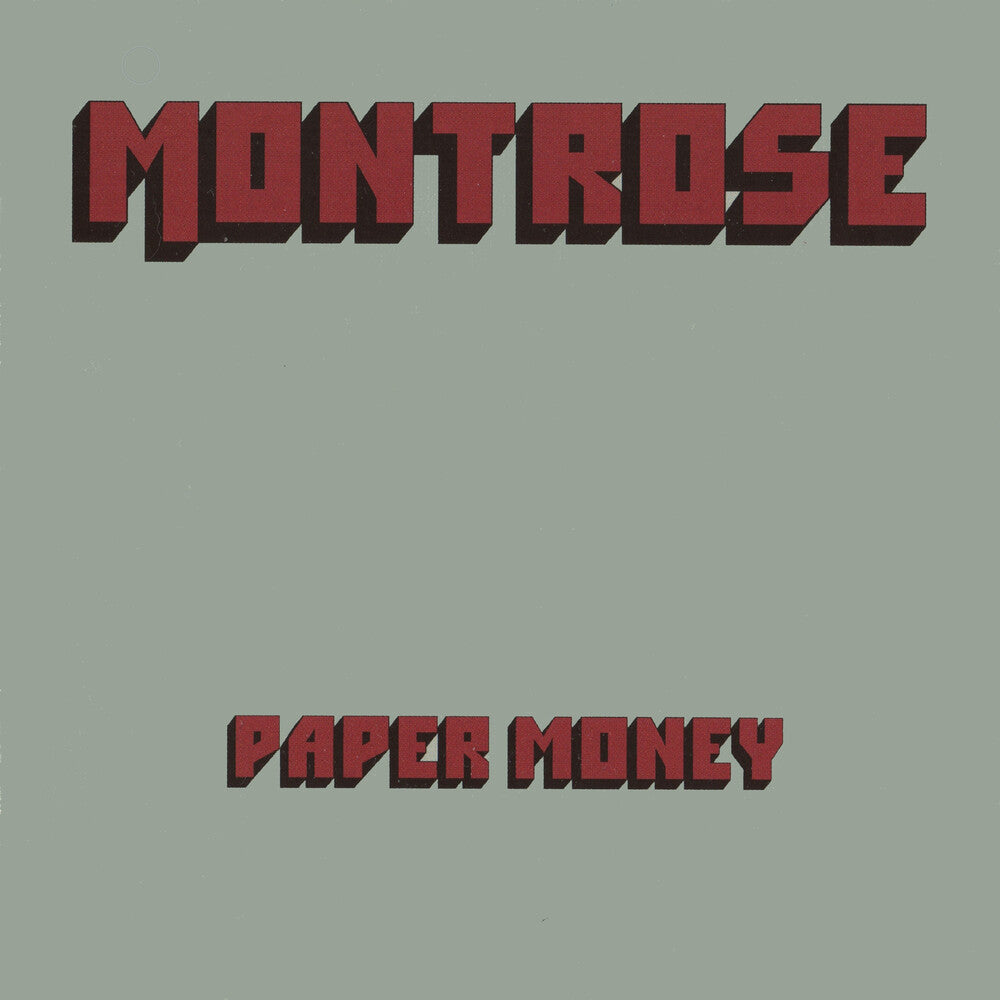Montrose - Paper Money Featuring Sammy Hagar (Clear Vinyl) (Grn)