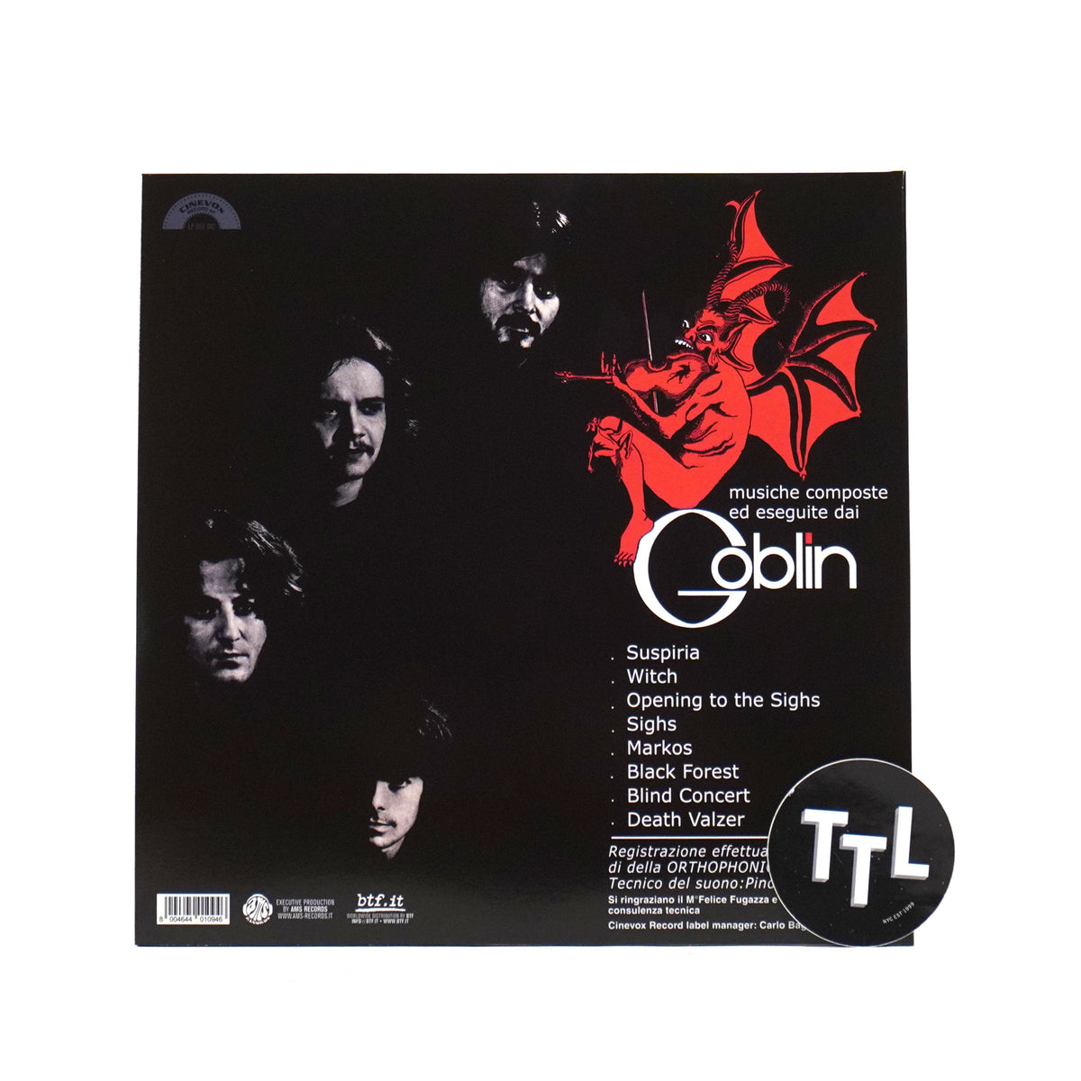 Goblin: Suspiria Soundtrack (Import)