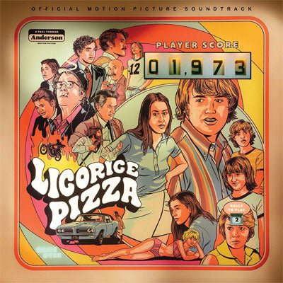 Licorice Pizza Soundtrack (Limited Edition Red 2LP Vinyl)