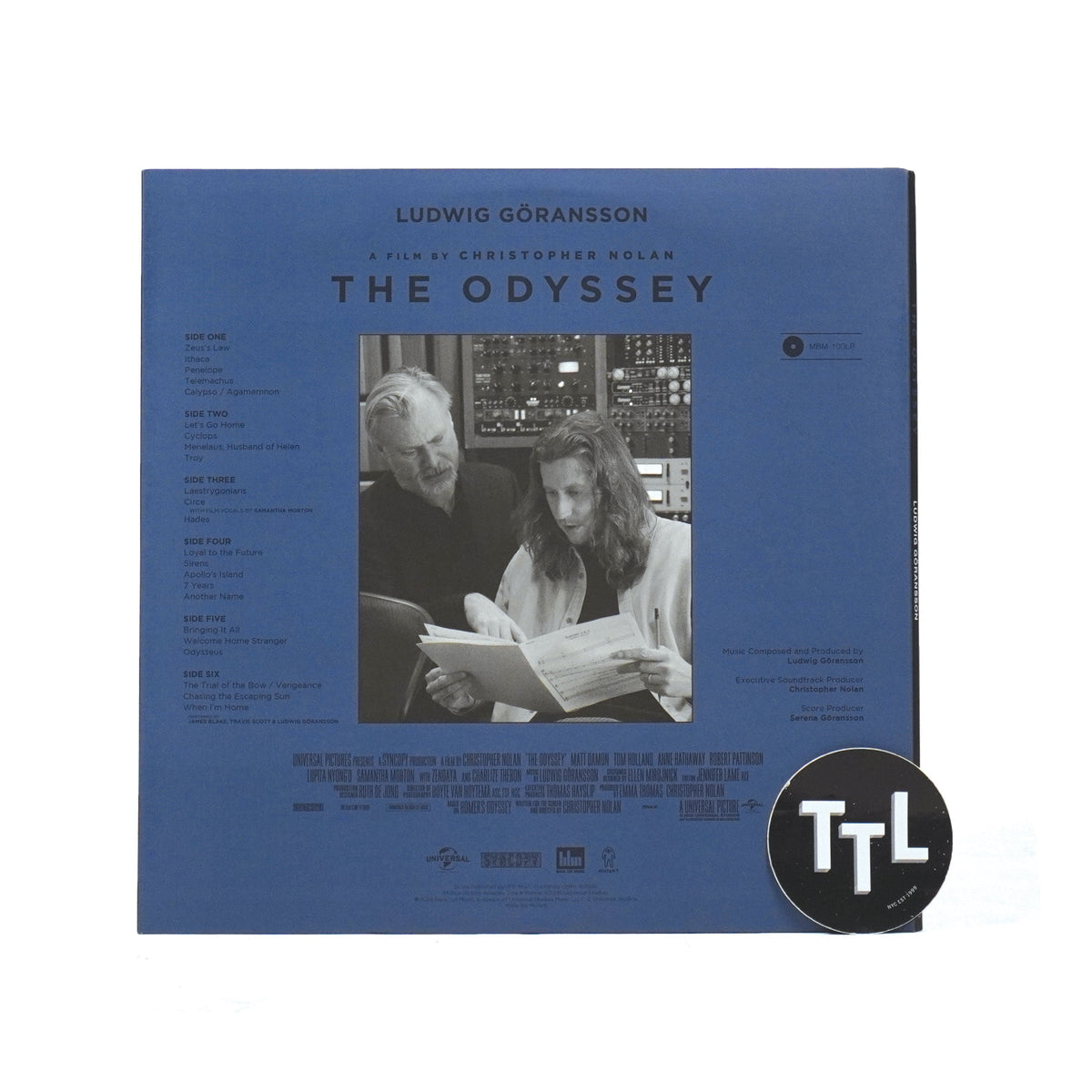 Ludwig Goransson: The Odyssey Soundtrack Vinyl 3LP