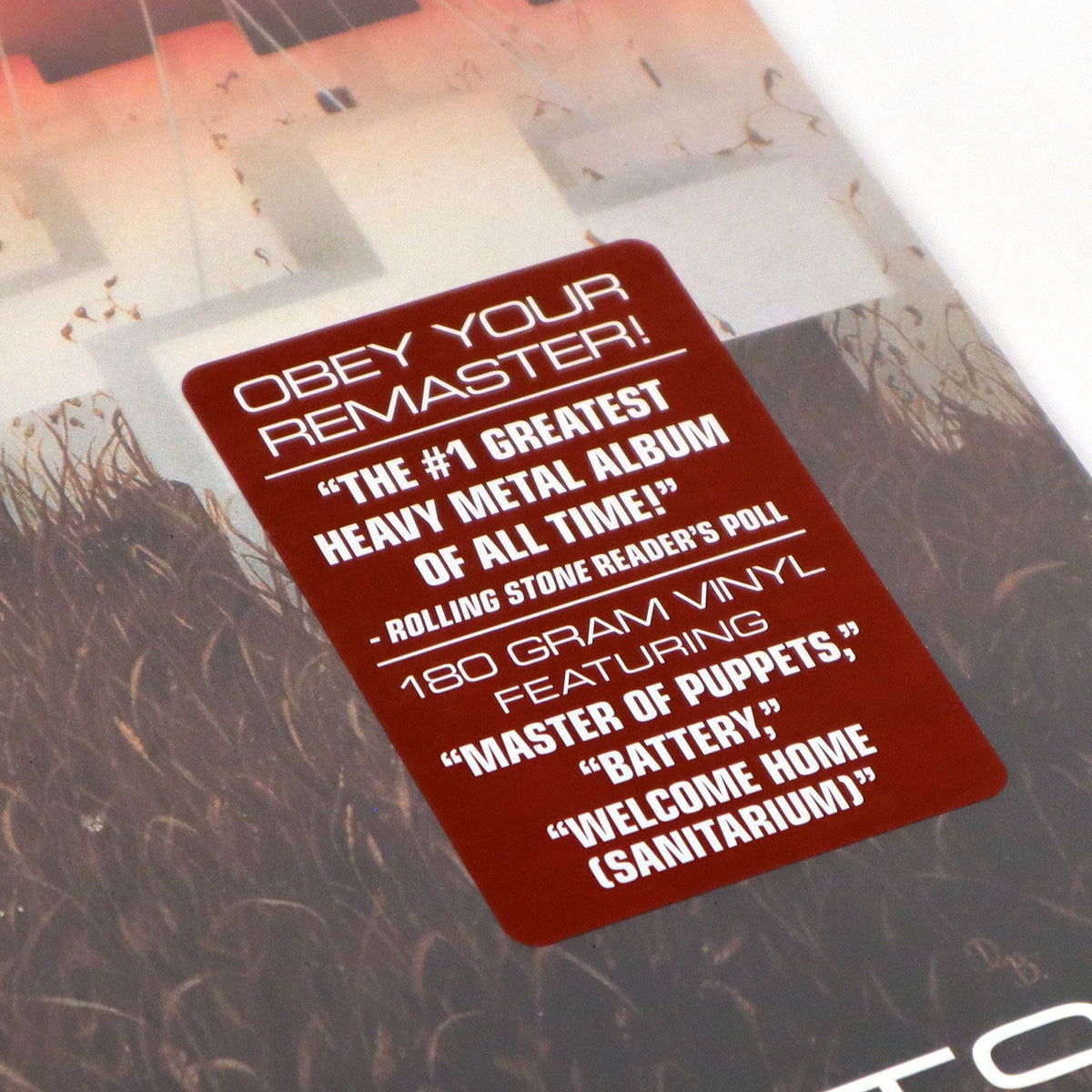 Metallica: Master Of Puppets