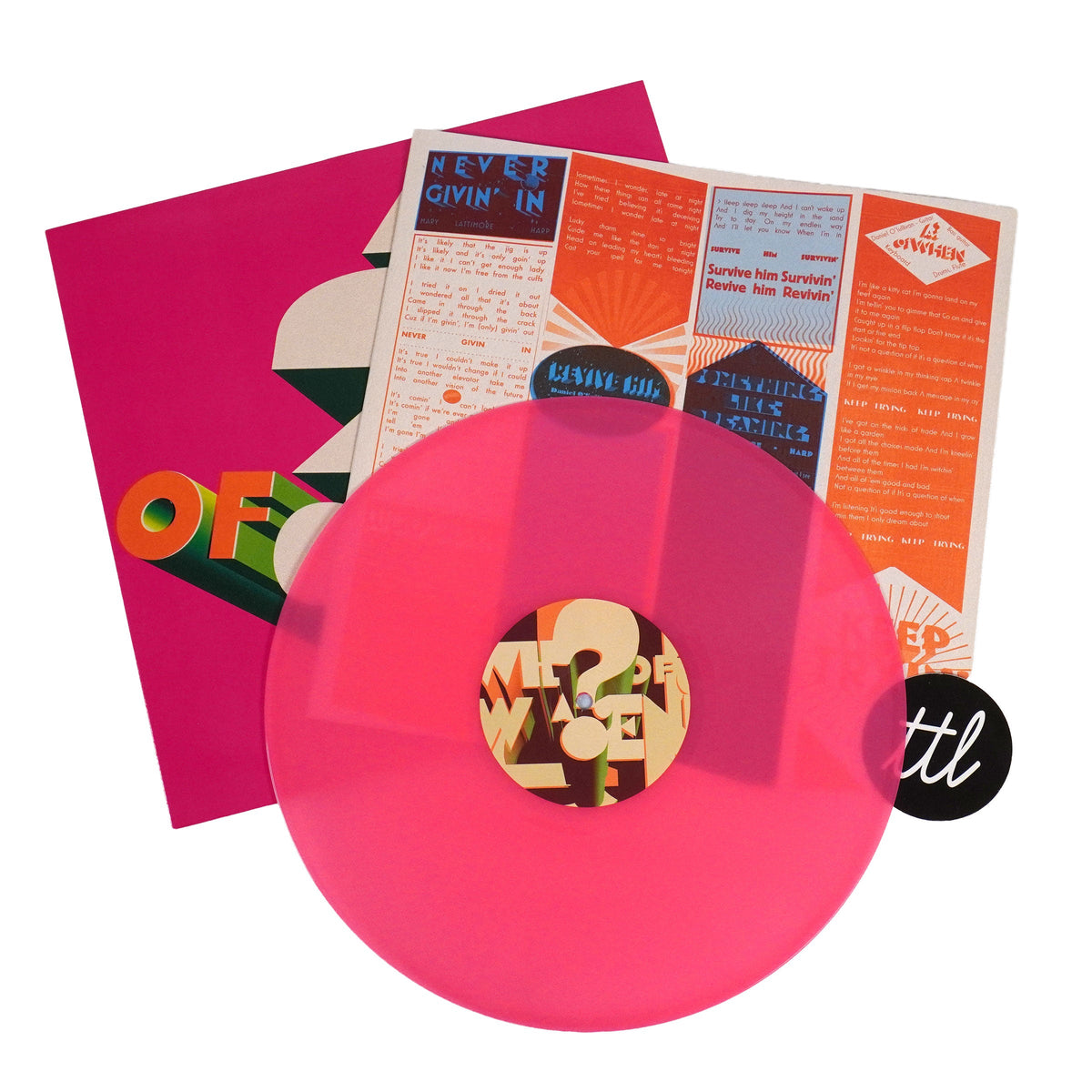 Panda Bear & Sonic Boom: A ? of WHEN (Indie Exclusive Colored Vinyl)