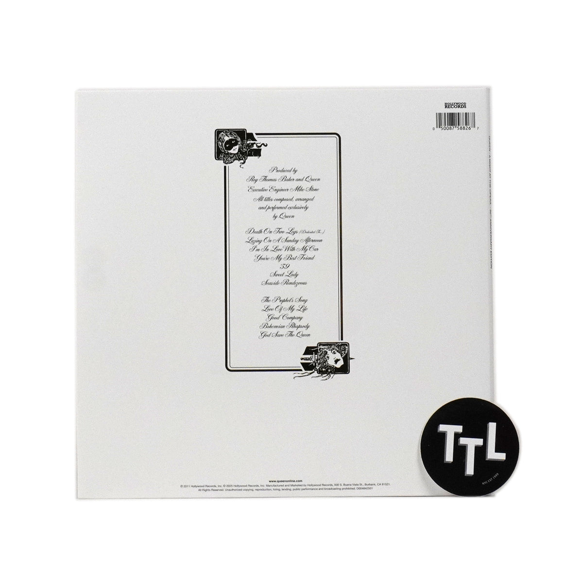 Queen: A Night At The Opera (180g, Colored Vinyl)