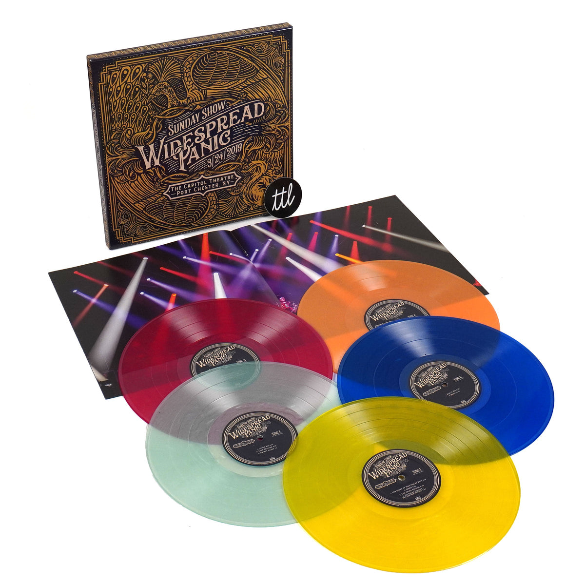 Widespread Panic: Sunday Show (Colored Vinyl) Vinyl 5LP Boxset