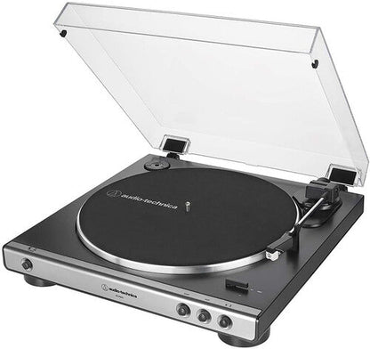 Audio Technica AT-LP60X-GM Turntable - Fully Automatic - Belt-Drive (Gun Metal/Black)