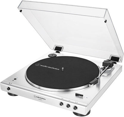 Audio Technica AT-LP60XBT-WW Turntable Bluetooth Fully Automatic (White)