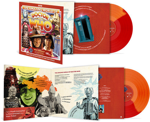 Doctor Who - Amazing World Of Doctor Who - Limited Red & Orange Colored Vinyl