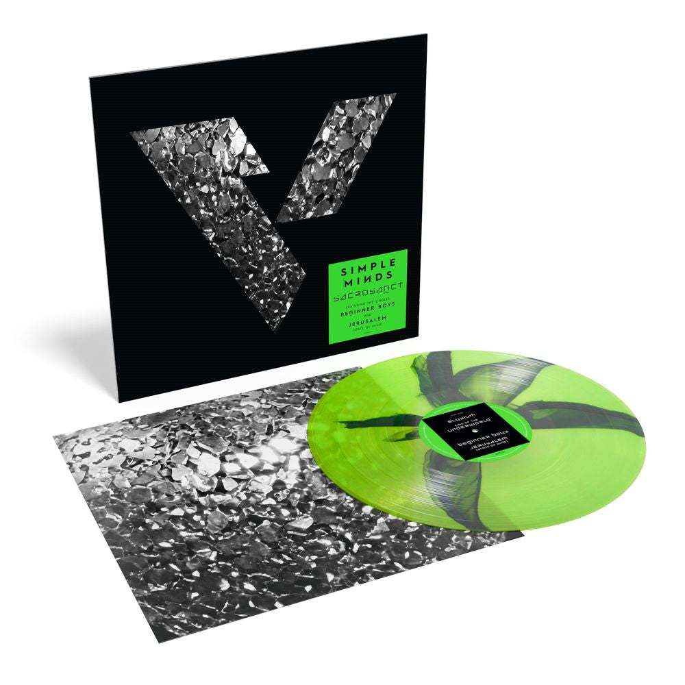 [PRE-ORDER] Simple Minds - Sacrosanct (Indie Exclusive Green/Black Inkplosion)