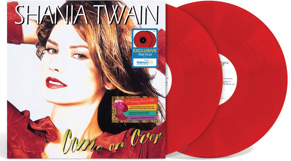 Shania Twain - Come On Over: Diamond Edition (Colored Vinyl) (Red)