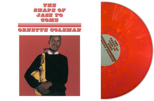 Ornette Coleman - Shape Of Jazz To Come - Light Red with White Splatter Colored Vinyl