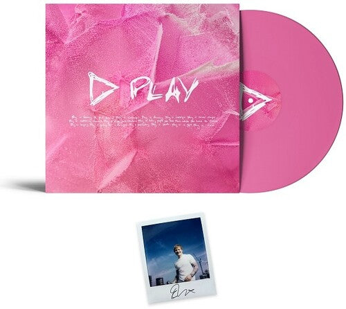 Ed Sheeran - Play     Indie Exclusive   (Pink Vinyl w/ Signed Polaroid)