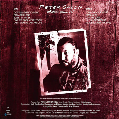 Peter Green - Whatcha Gonna Do - Limited Splatter Green Vinyl