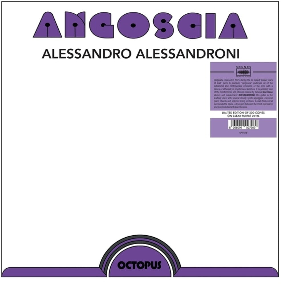 Alessandro Alessandroni - Angoscia (Colored Vinyl)