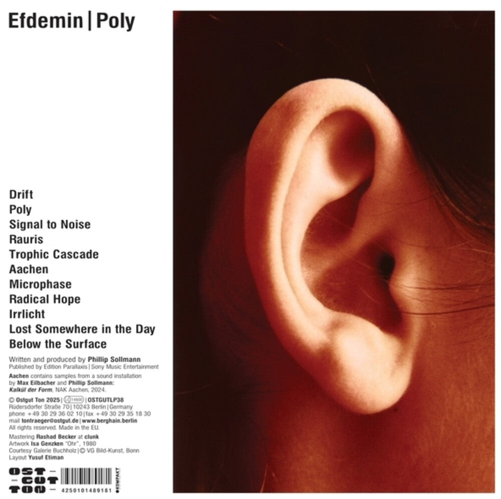 Efdemin - Poly (LP)