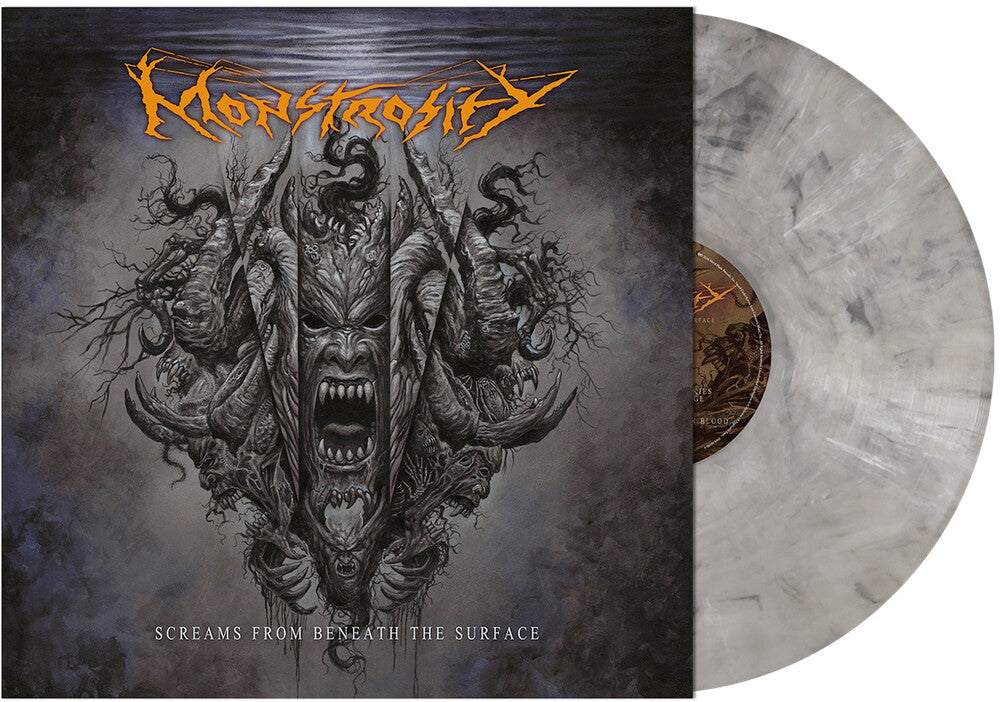 Monstrosity - Screams from Beneath the Surface (Gray Marbled)
