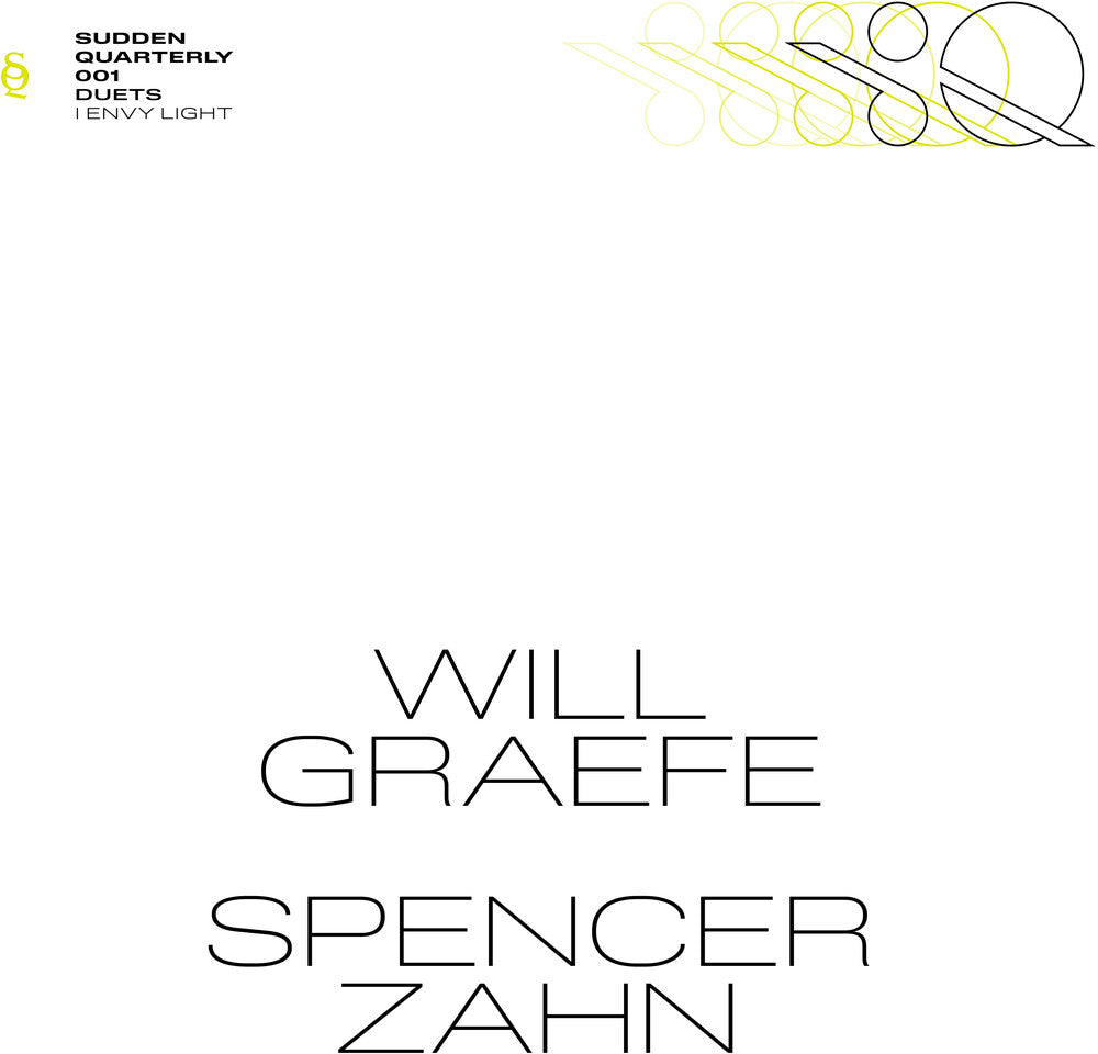 Spencer & Will Graefe Zahn - I Envy Light (LP)