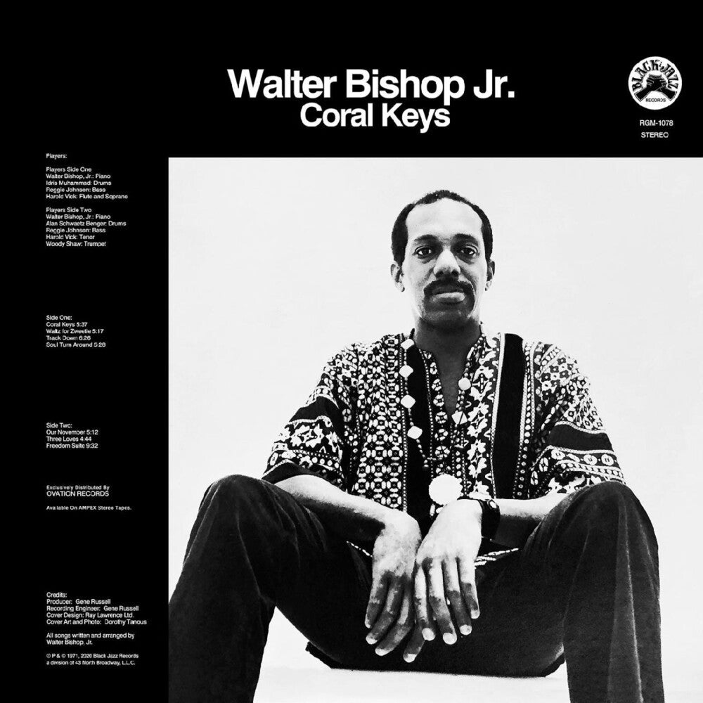 Bishop Jr.,Walter - Coral Keys - Remastered - Blue/Black Swirl (Blk) (LP)