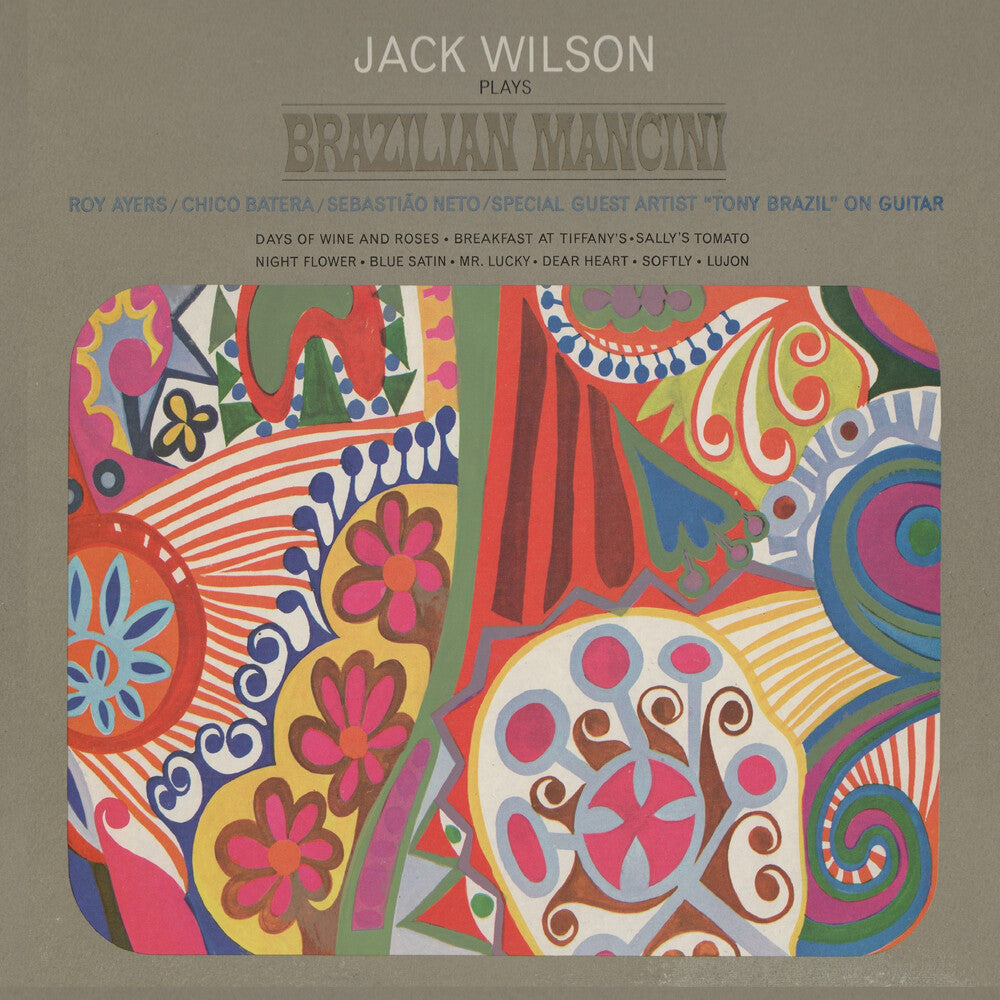 [PRE-ORDER] Jack Wilson  Quartet ( Ayers,Roy ) - Brazilian Mancini (Clear Vinyl) (Limited Edition) (Pnk)