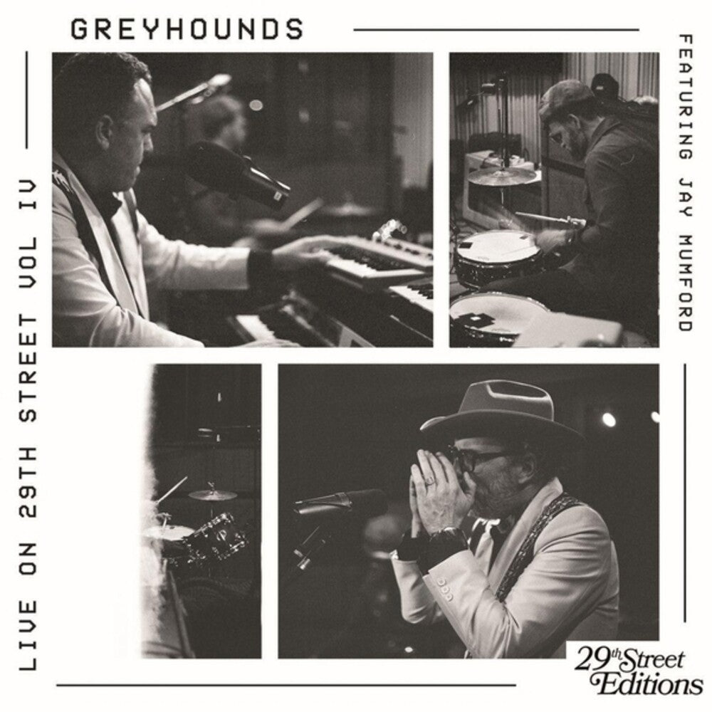 [PRE-ORDER] Greyhounds - Live On 29th Street (LP)