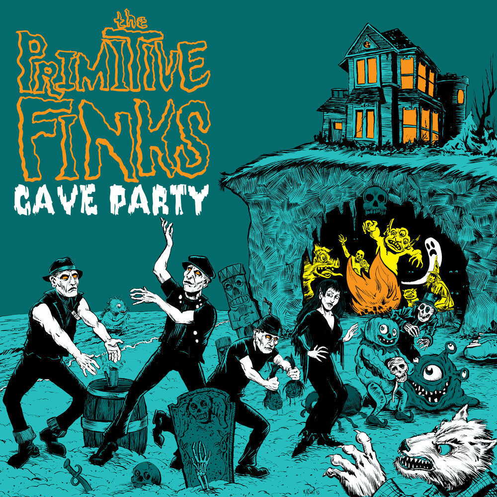 [PRE-ORDER] Primitive Finks - Cave Party (orange Vinyl) (LP)