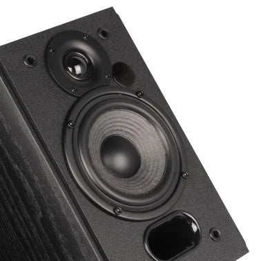 Edifier 42-Watt-Continuous Bluetooth Professional R1380DB Powered Bookshelf Speaker Set with 4-In. Woofers, RCA/Optical and Remote, Pair (Black)