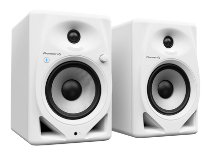 Pioneer DM-50D-BT-W 5-Inch Bluetooth Speakers [Pair, White]