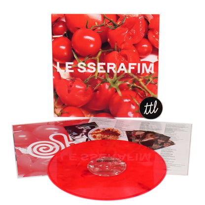 LE SSERAFIM: SPAGHETTI (Indie Exclusive Red Colored Vinyl) Vinyl 12"
