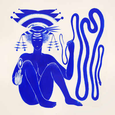 Hiatus Kaiyote - Love Heart Cheat Code (Limited Indies Blue & White Marble Coloured Vinyl)