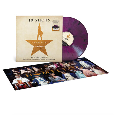 Hamilton - 10 Shots: Highlights from the Broadway Cast Recording (Burr's Purple Coloured Vinyl)