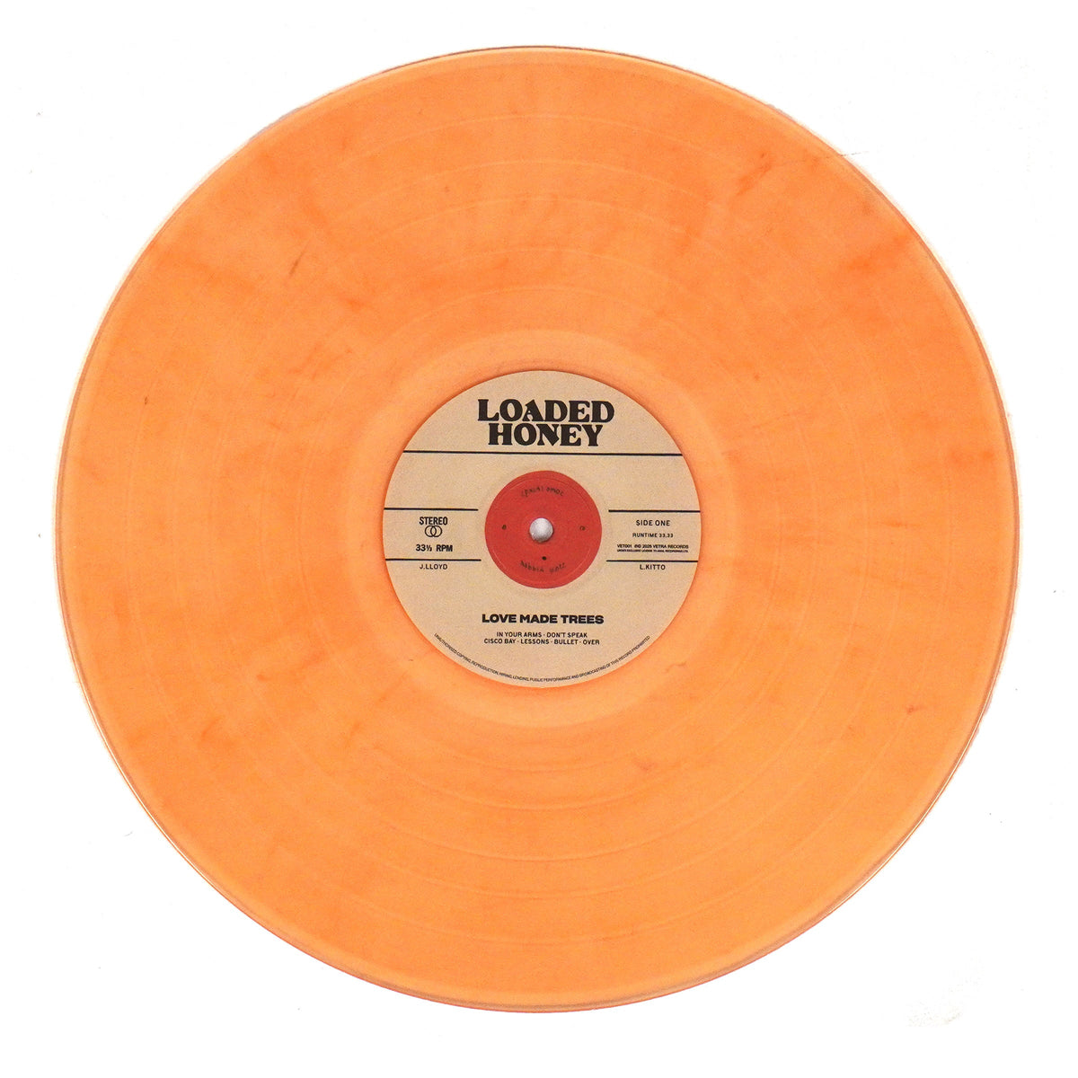 Loaded Honey: Love Made Trees (Colored Vinyl) (Jungle)