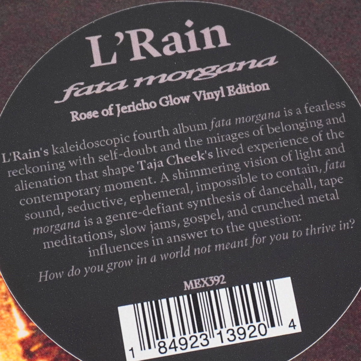 L'Rain: Fata Morgana (Indie Exclusive Colored Vinyl)
