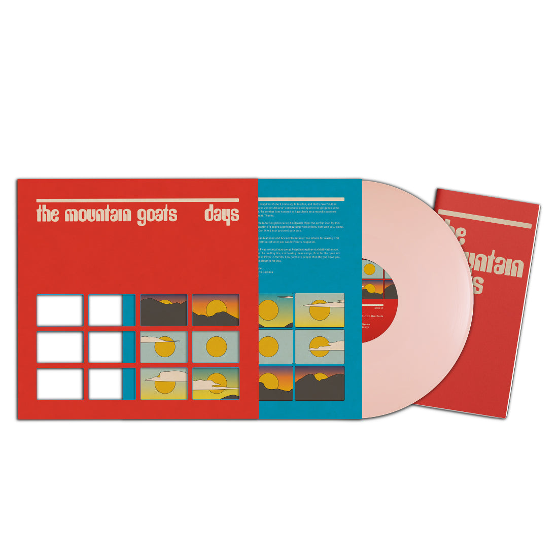 The Mountain Goats - Days (Pink Coloured Vinyl + Deluxe Packaging)