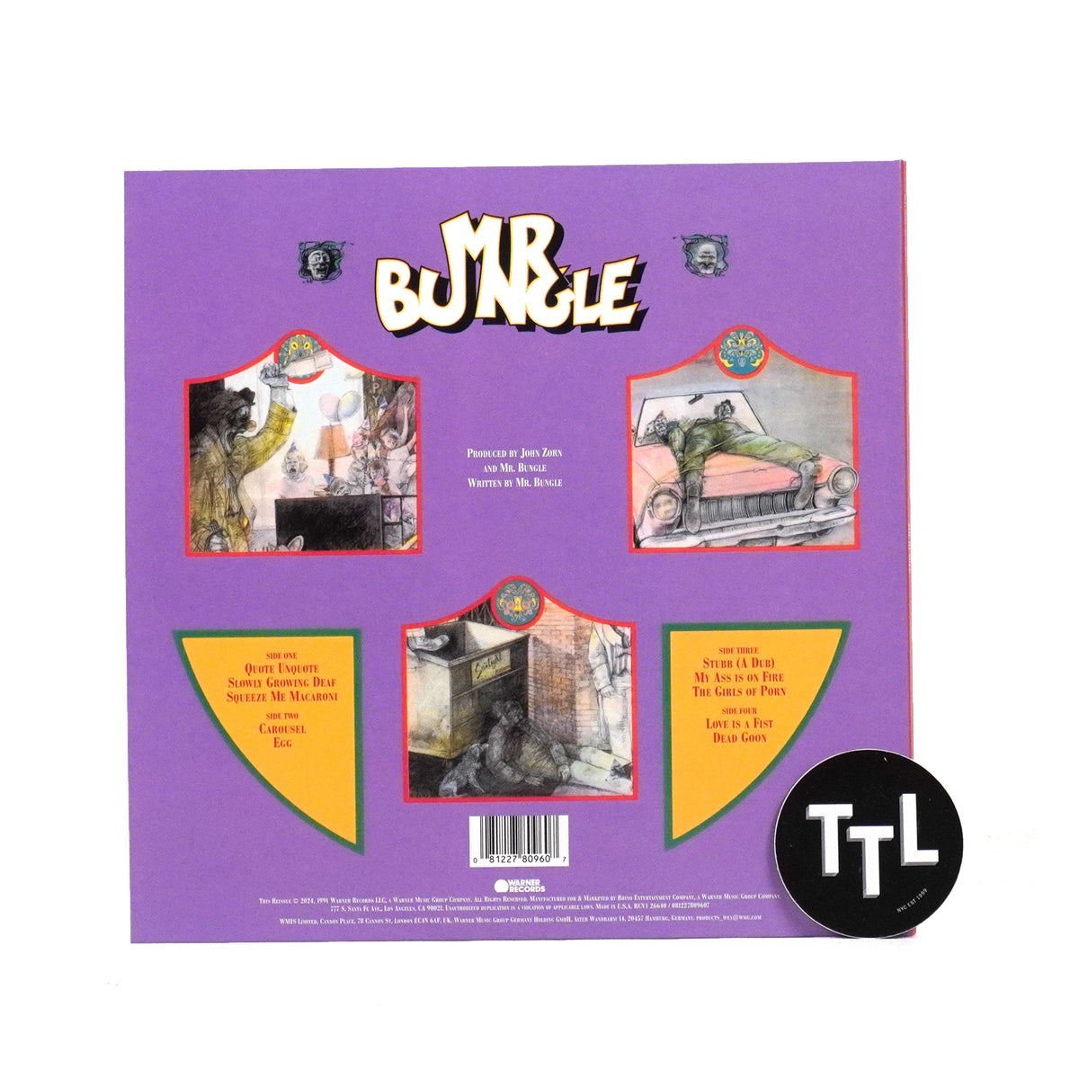 Mr. Bungle: Mr. Bungle (Colored Vinyl) Vinyl 2LP