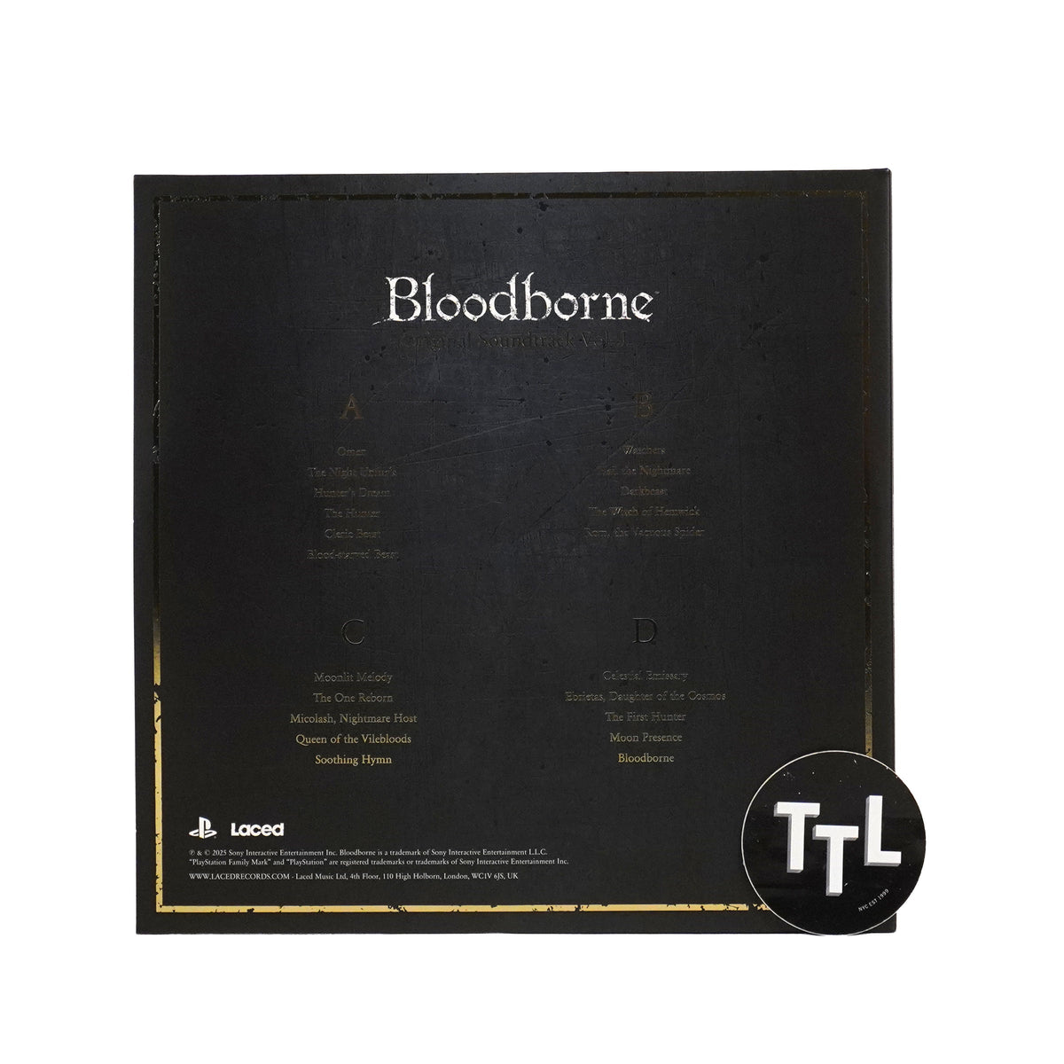 Ryan Amon: Bloodborne Original Soundtrack Vol.1 Vinyl 2LP