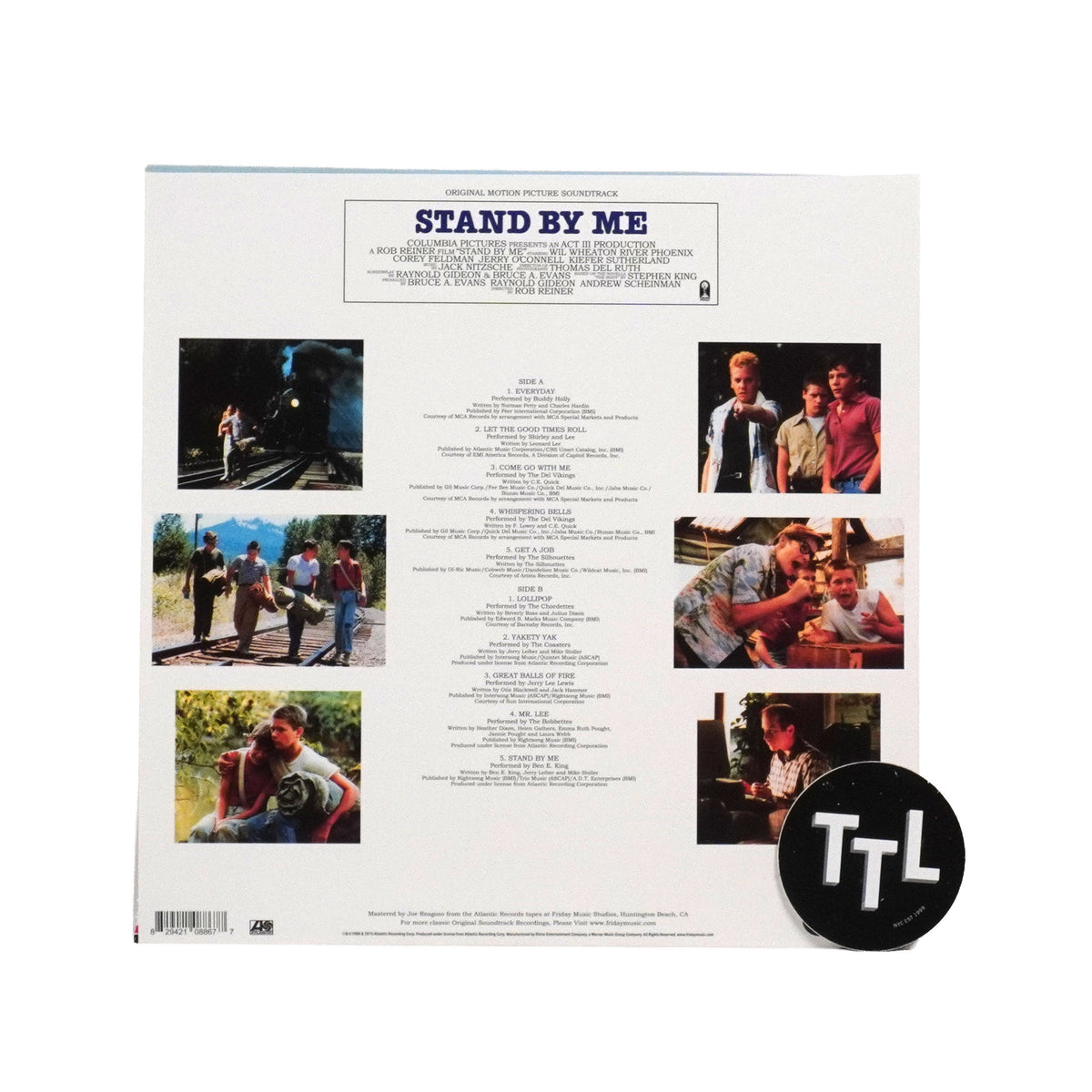 Stand By Me: Soundtrack (Turquoise Colored Vinyl)